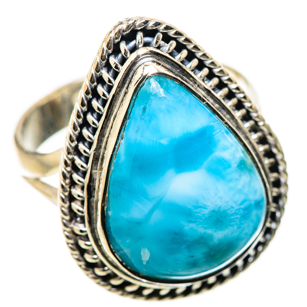 Larimar Rings handcrafted by Anasilvercos - RING134280 - Photo 2