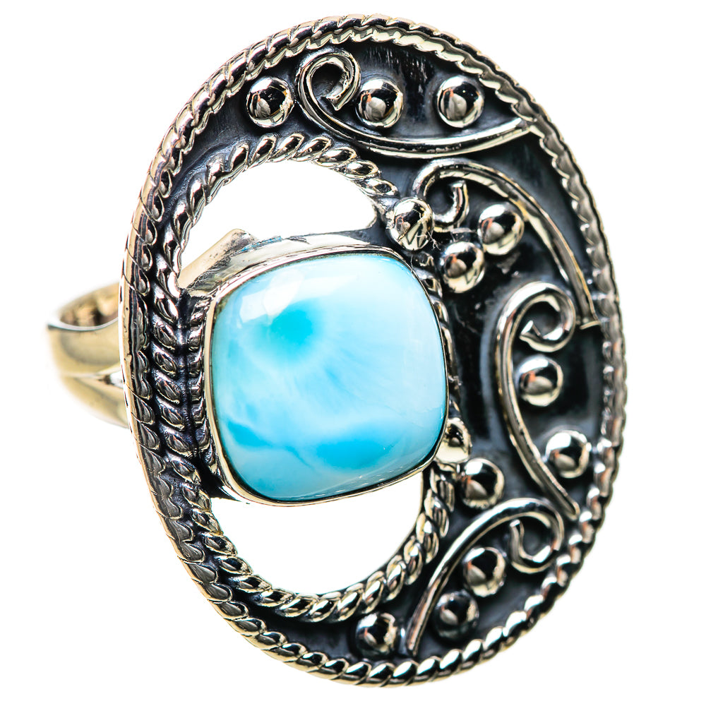 Larimar Rings handcrafted by Anasilvercos - RING134285 - Photo 2