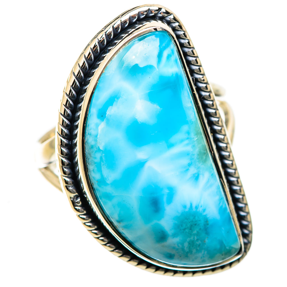 Larimar Rings handcrafted by Anasilvercos - RING134302 - Photo 2