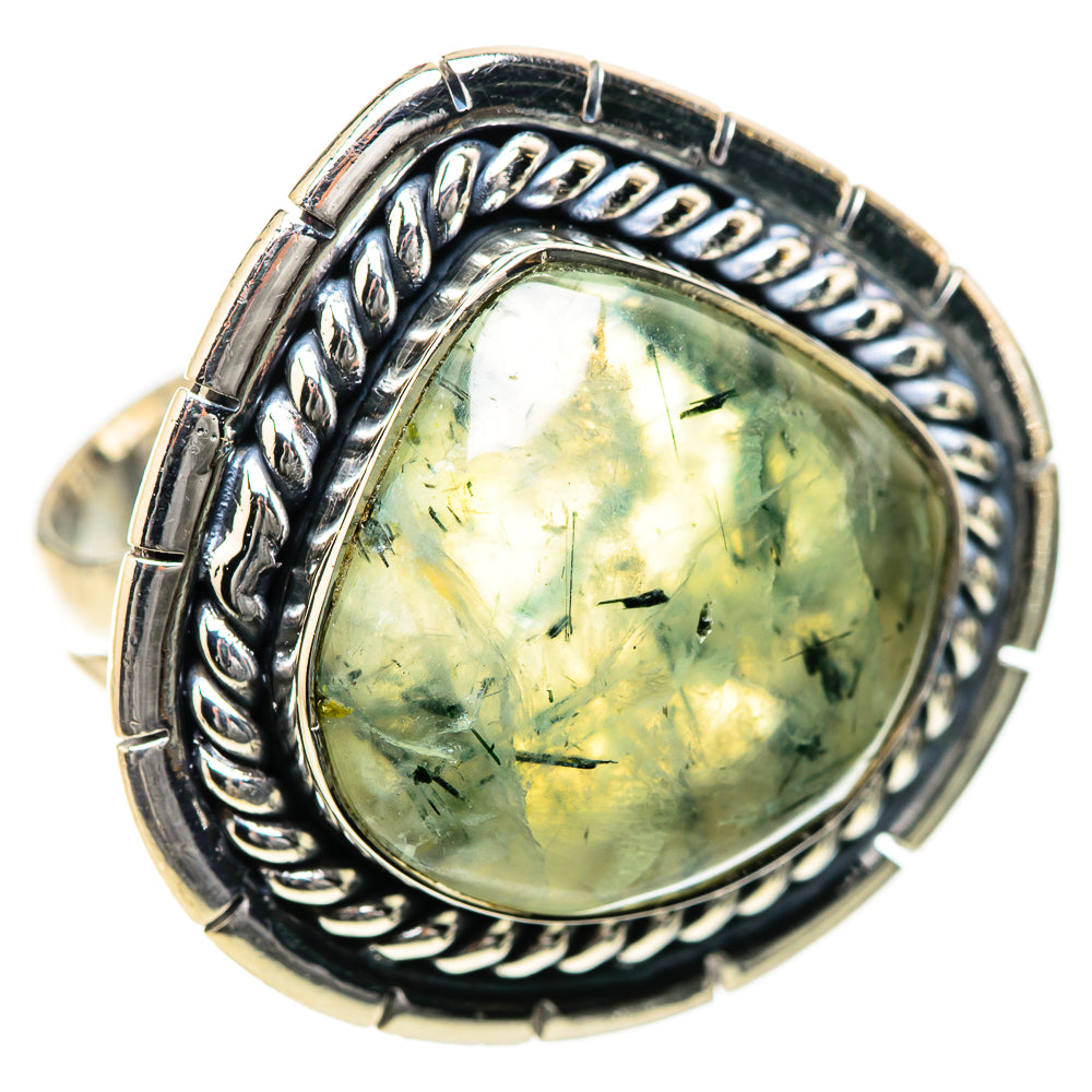 Prehnite Rings handcrafted by Anasilvercos - RING134319 - Photo 2
