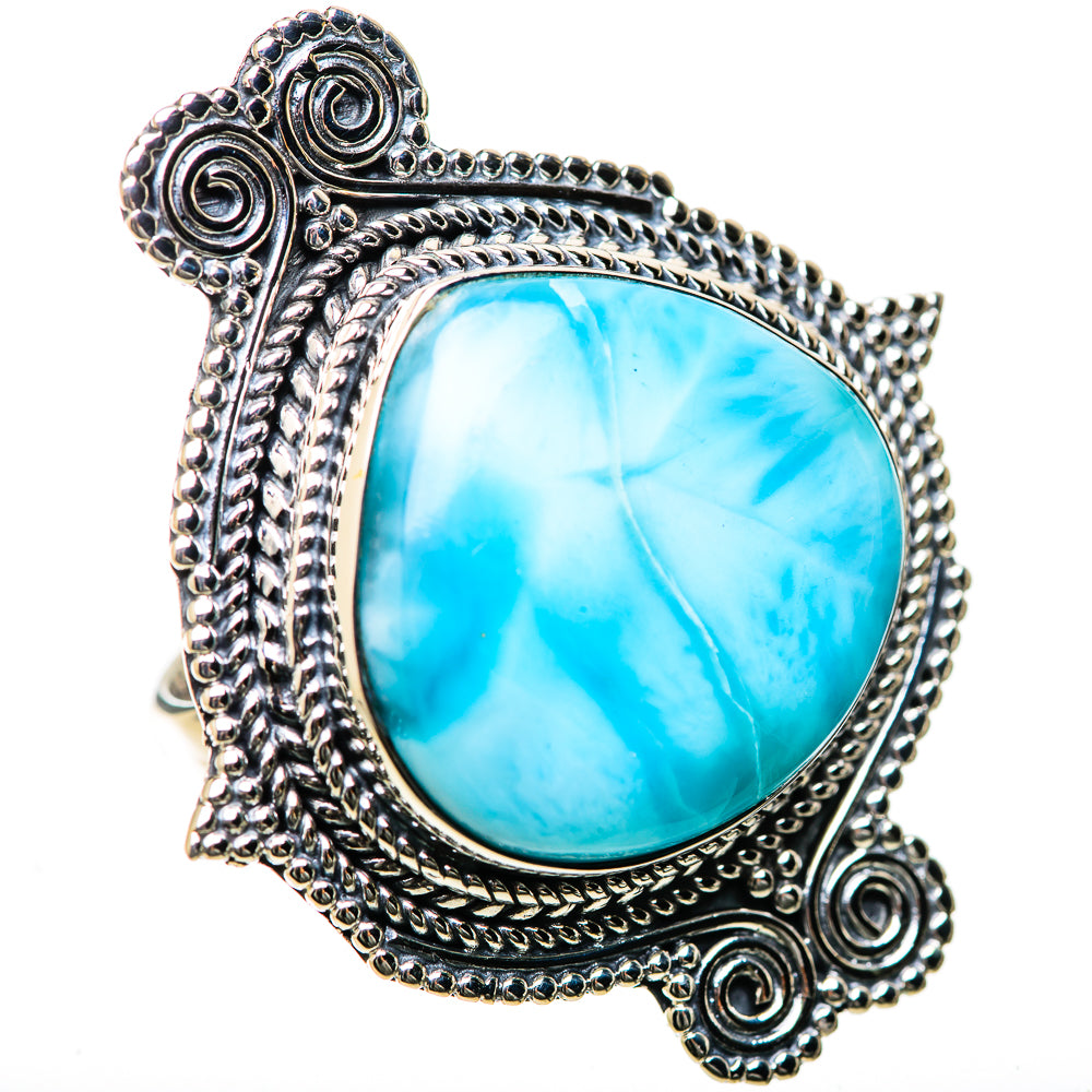 Larimar Rings handcrafted by Anasilvercos - RING134337 - Photo 2