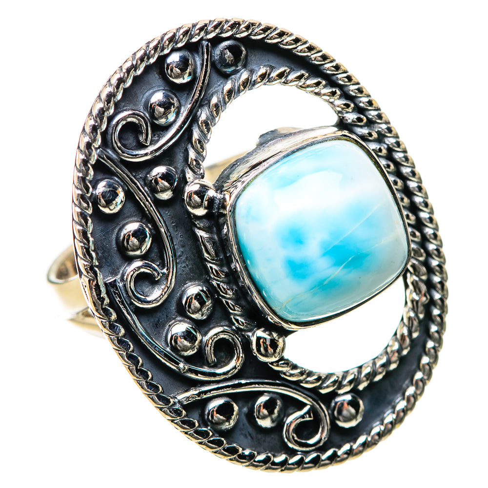 Larimar Rings handcrafted by Anasilvercos - RING134348 - Photo 2
