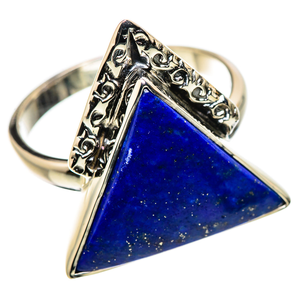 Lapis Lazuli Rings handcrafted by Anasilvercos - RING134363 - Photo 2