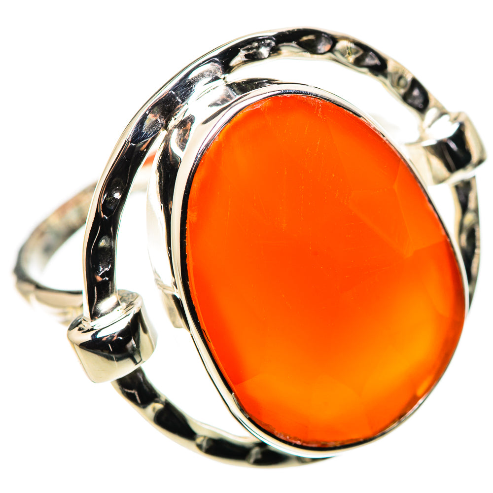 Carnelian Rings handcrafted by Anasilvercos - RING134367 - Photo 2