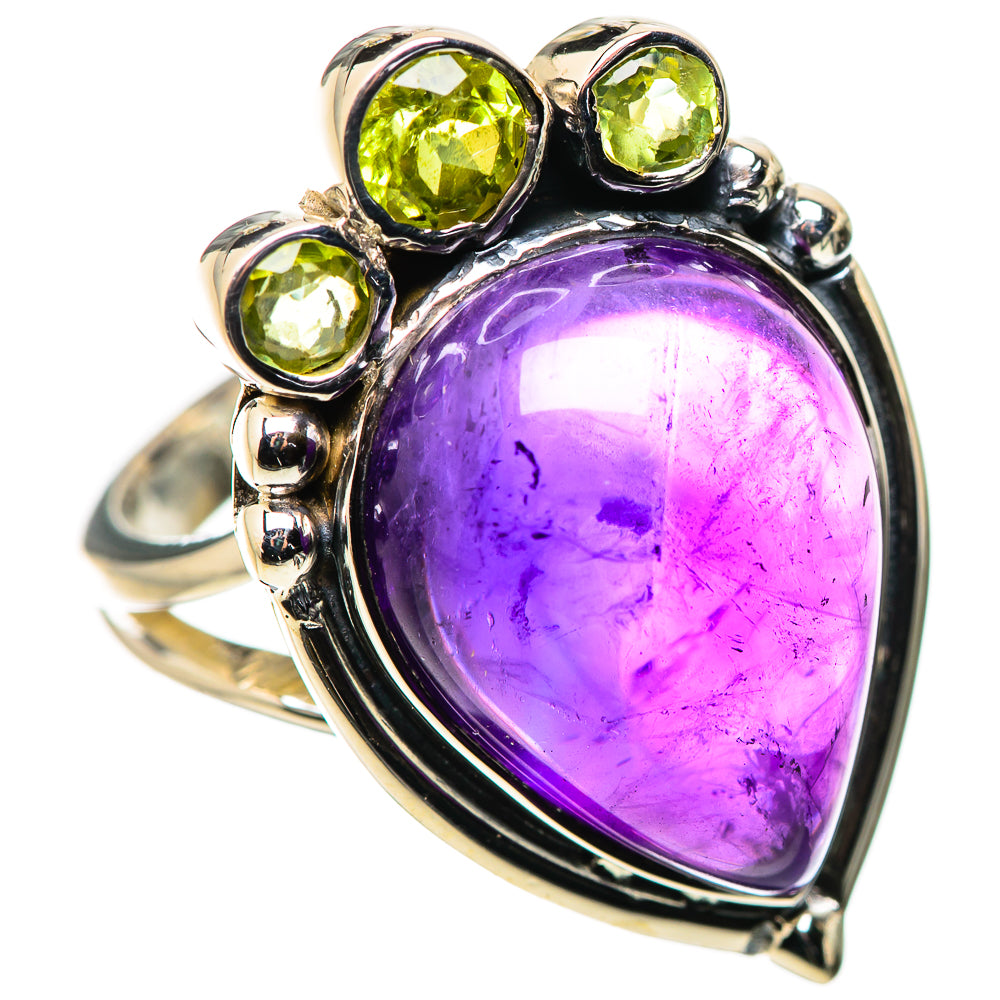 Amethyst Rings handcrafted by Anasilvercos - RING134372 - Photo 2