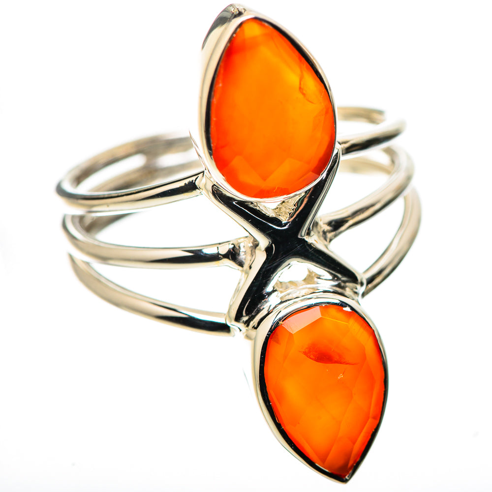 Carnelian Rings handcrafted by Anasilvercos - RING134390 - Photo 2