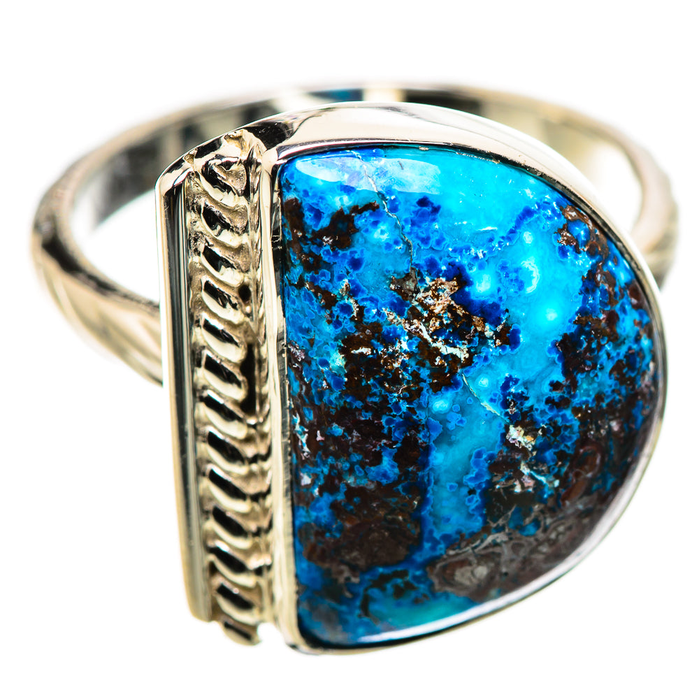 Shattuckite Rings handcrafted by Anasilvercos - RING134395 - Photo 2