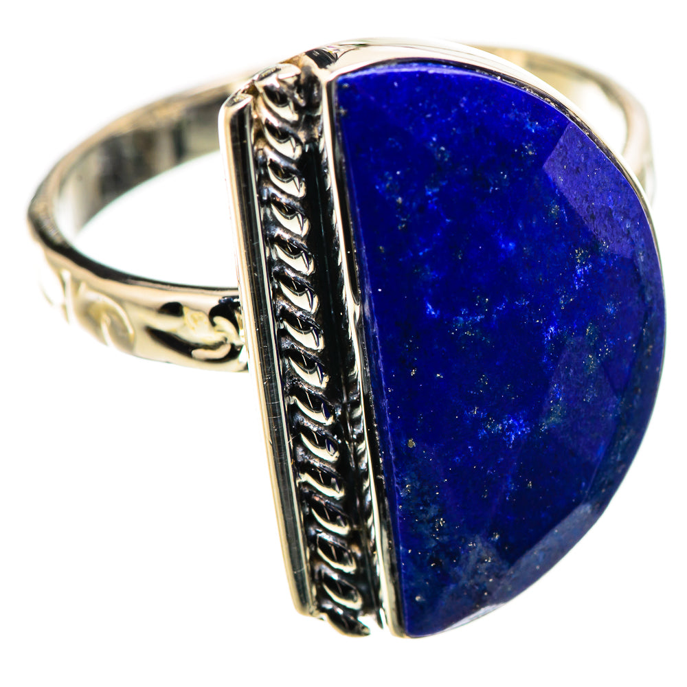 Lapis Lazuli Rings handcrafted by Anasilvercos - RING134404 - Photo 2