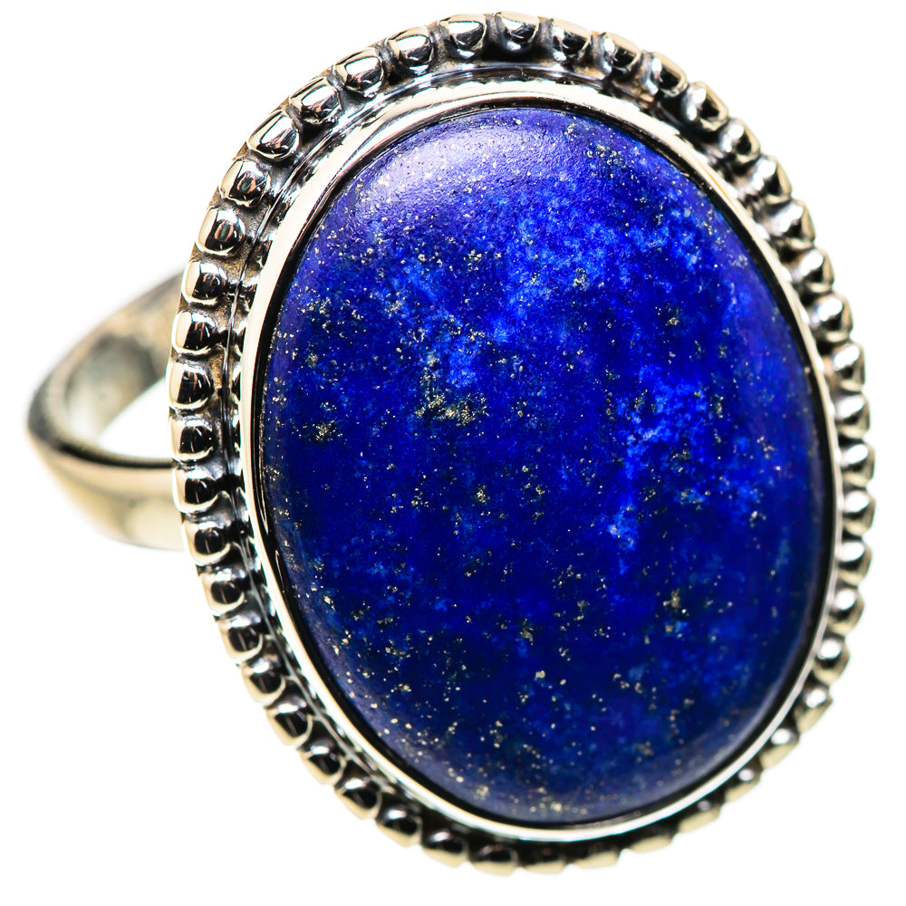 Lapis Lazuli Rings handcrafted by Anasilvercos - RING134408 - Photo 2