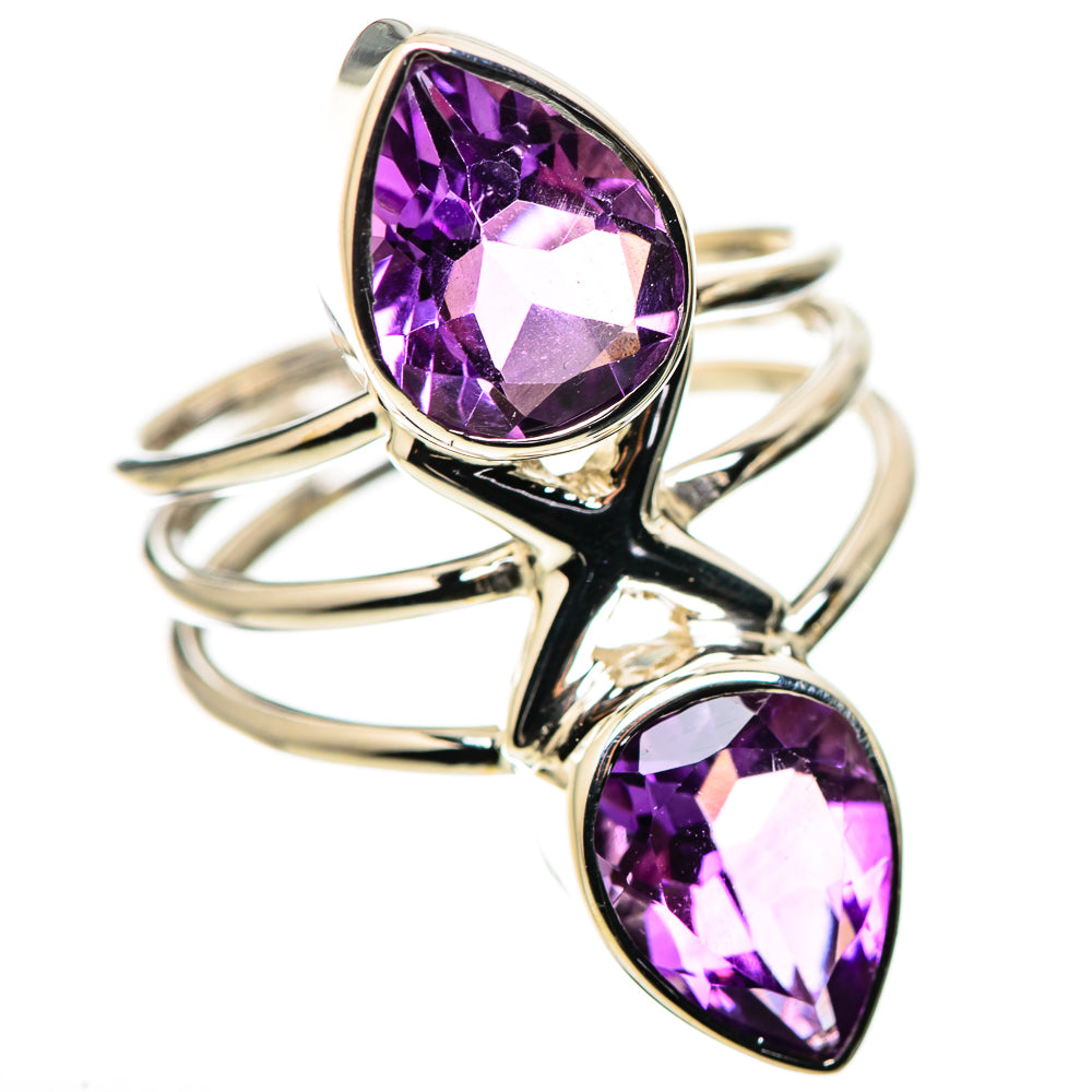 Amethyst Rings handcrafted by Anasilvercos - RING134417 - Photo 2