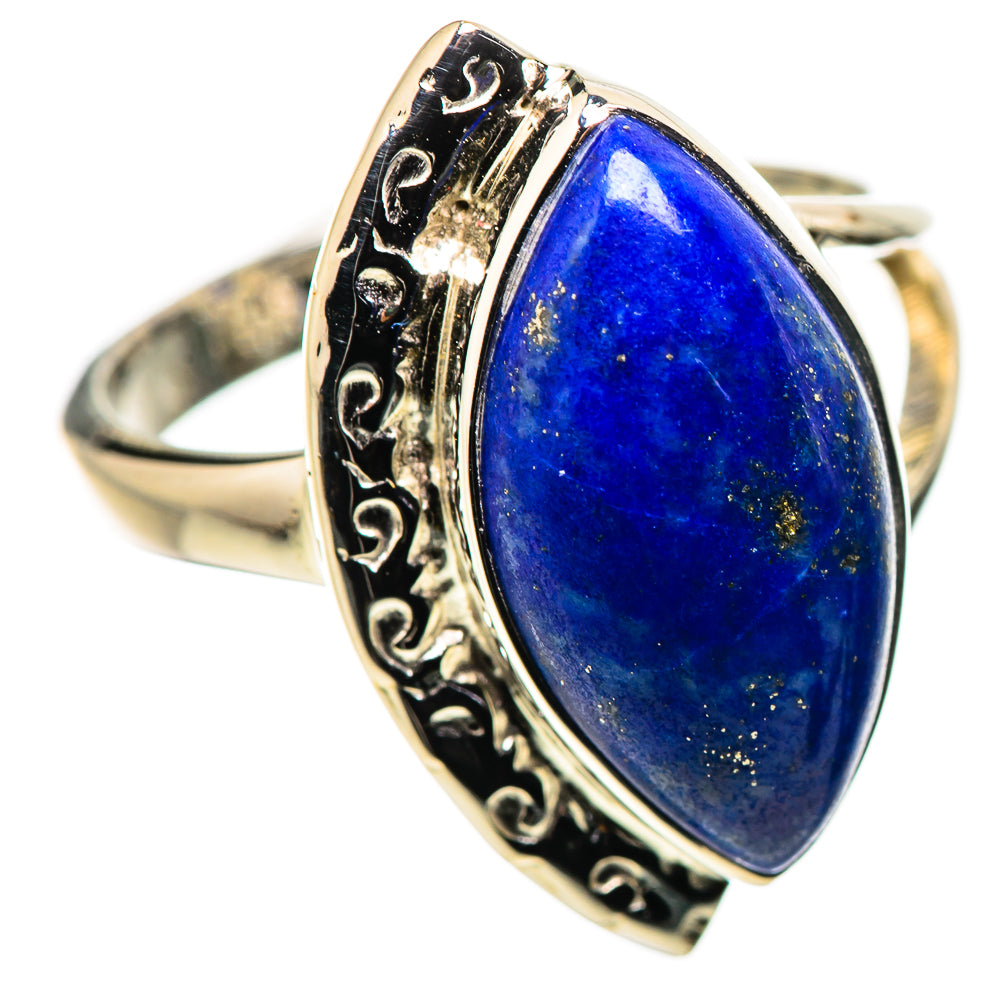 Lapis Lazuli Rings handcrafted by Anasilvercos - RING134432 - Photo 2