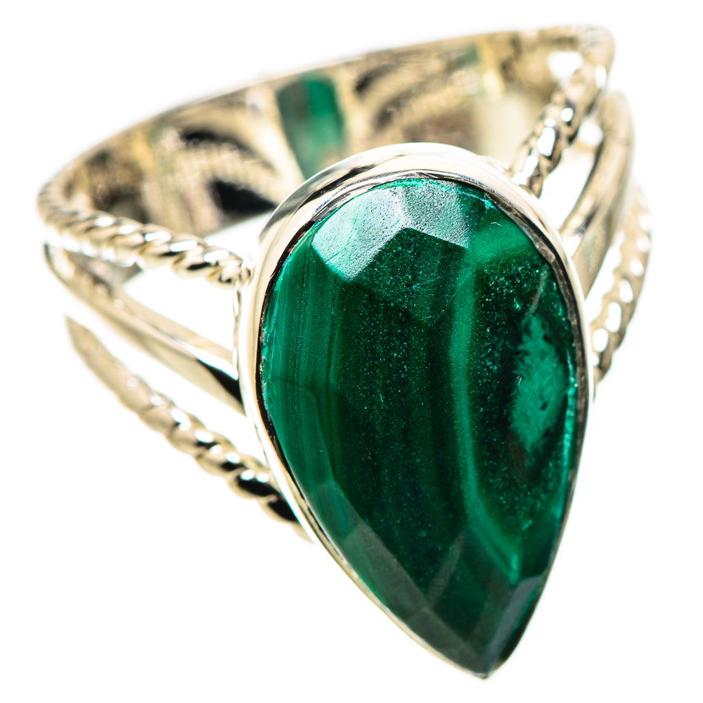 Malachite Rings handcrafted by Anasilvercos - RING134433 - Photo 2