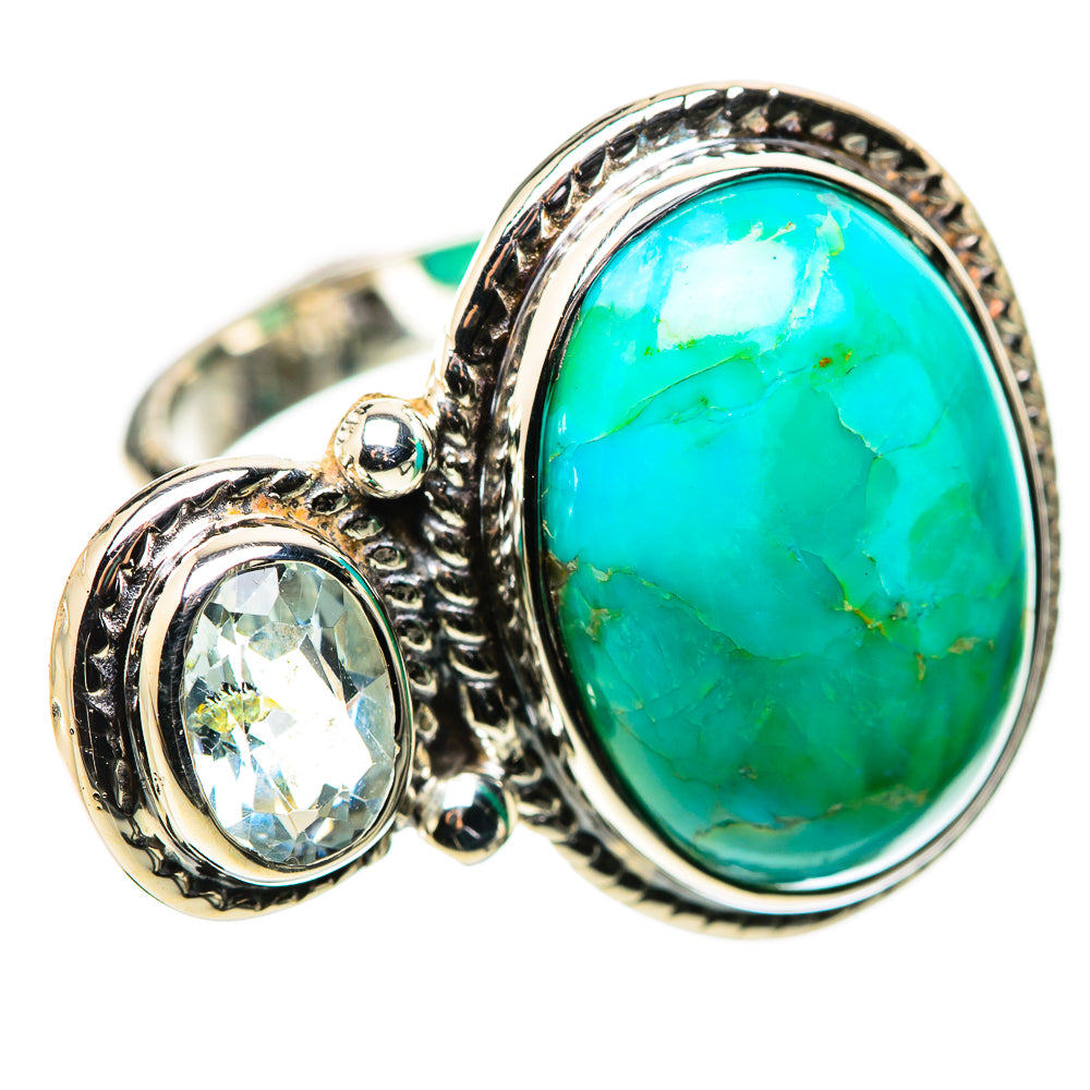 Chrysocolla Rings handcrafted by Anasilvercos - RING134448 - Photo 2