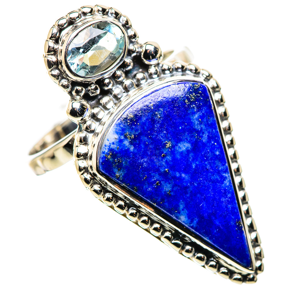 Lapis Lazuli Rings handcrafted by Anasilvercos - RING134449 - Photo 2
