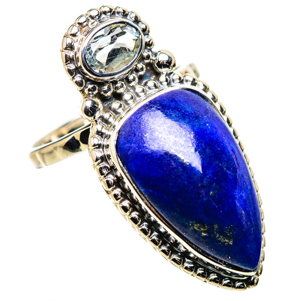 Lapis Lazuli Rings handcrafted by Anasilvercos - RING134452 - Photo 2