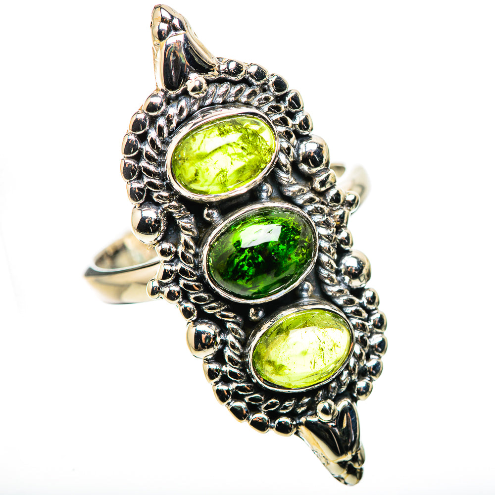Green Aventurine Rings handcrafted by Anasilvercos - RING134453 - Photo 2