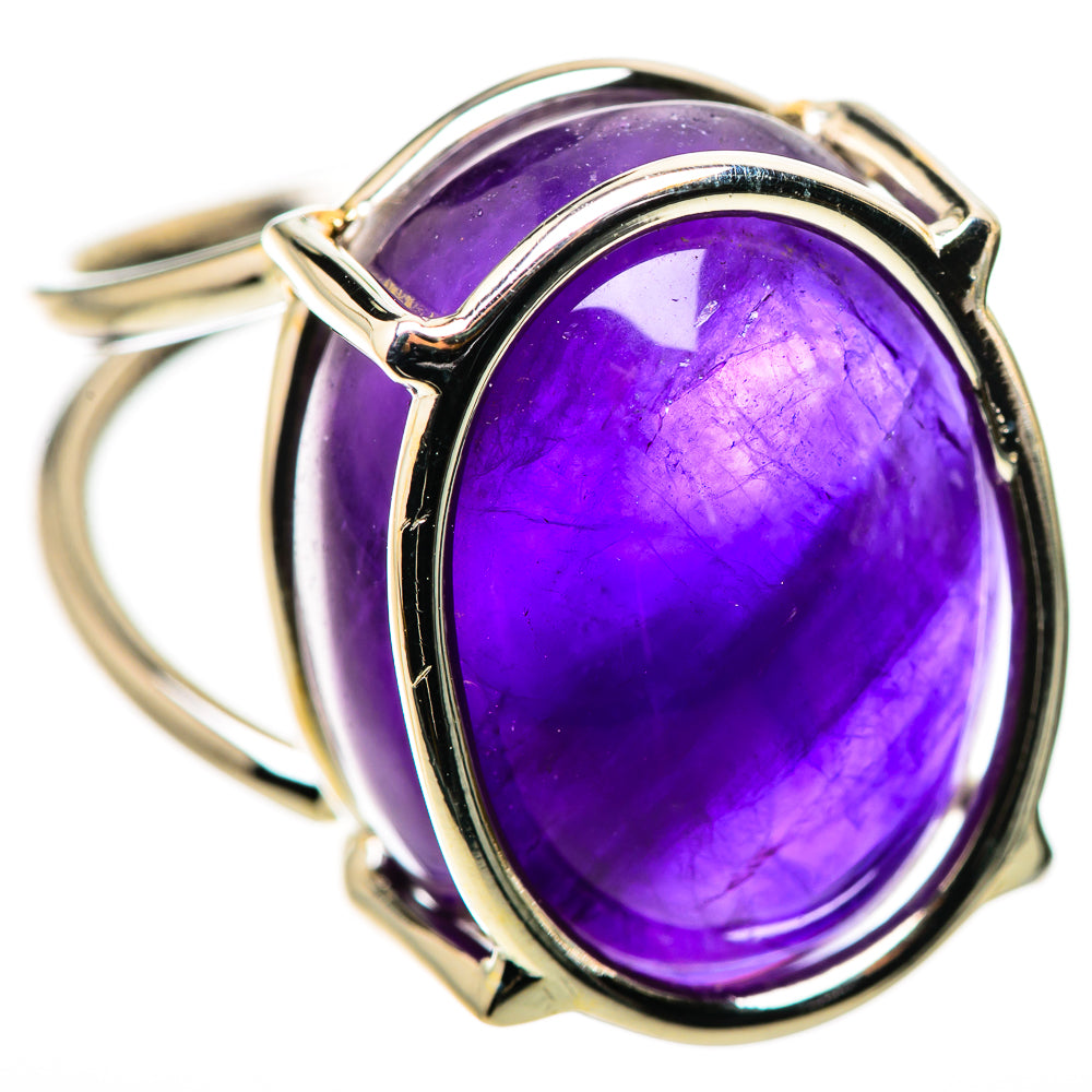 Amethyst Rings handcrafted by Anasilvercos - RING134460 - Photo 2