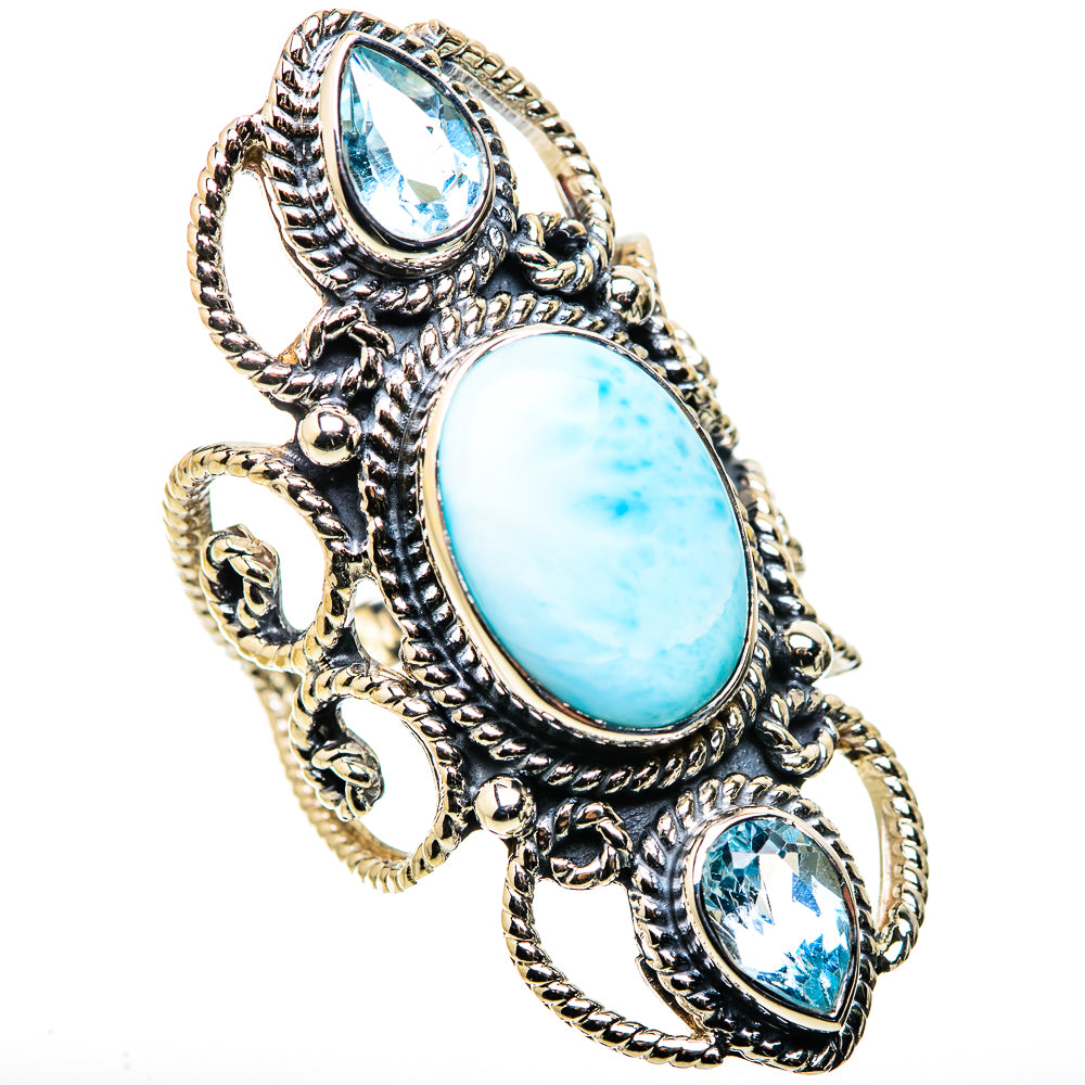 Larimar Rings handcrafted by Anasilvercos - RING134470 - Photo 2