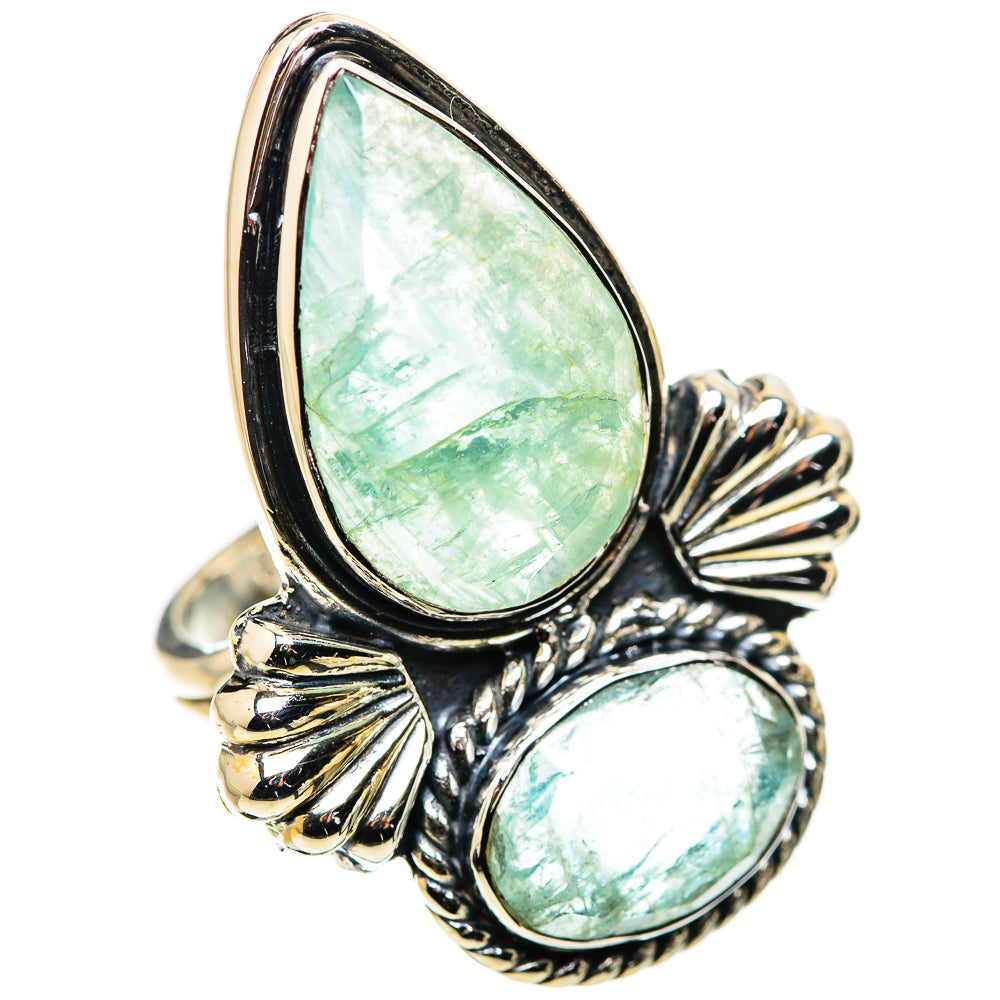 Aquamarine Rings handcrafted by Anasilvercos - RING134472 - Photo 2