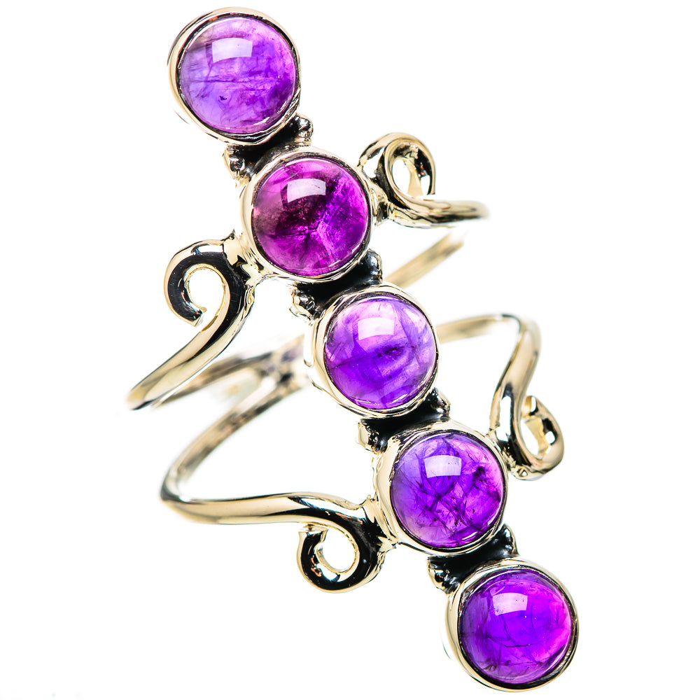 Amethyst Rings handcrafted by Anasilvercos - RING134493 - Photo 2