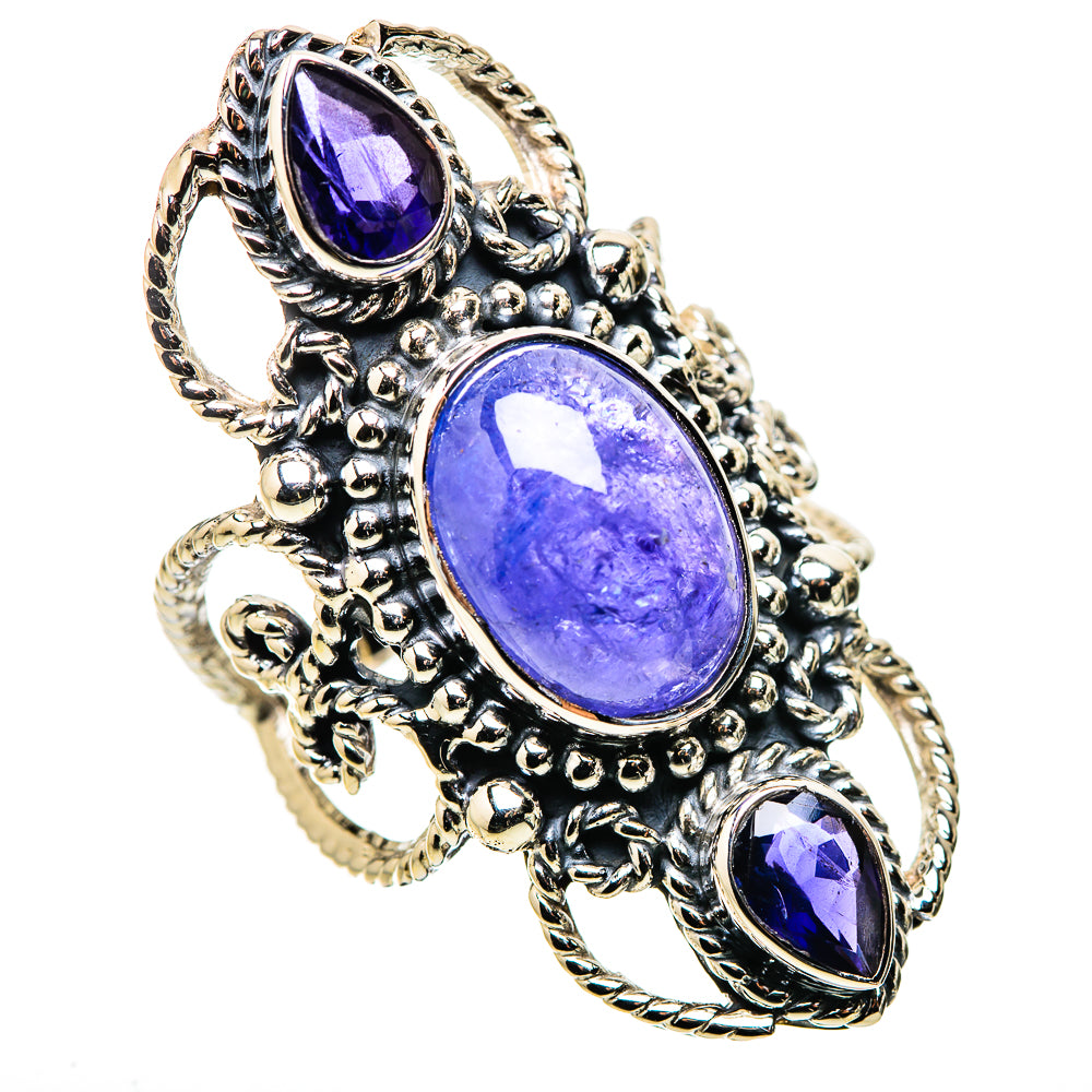 Tanzanite Rings handcrafted by Anasilvercos - RING134494 - Photo 2