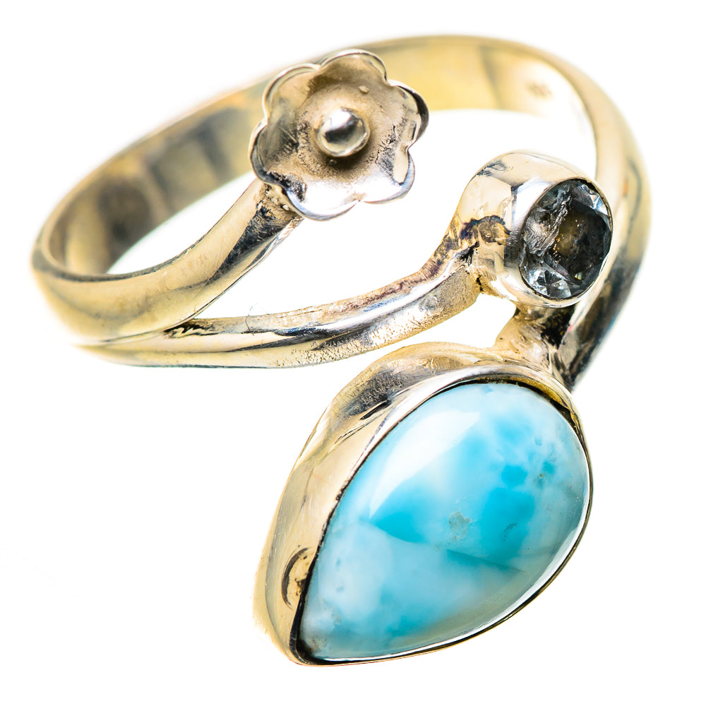 Larimar Rings handcrafted by Anasilvercos - RING134569_Size-8 - Photo 2