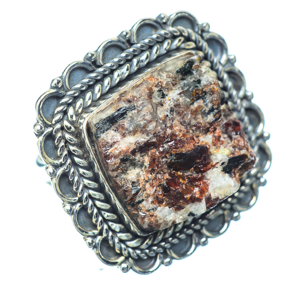 Astrophyllite Rings handcrafted by Anasilvercos - RING14760