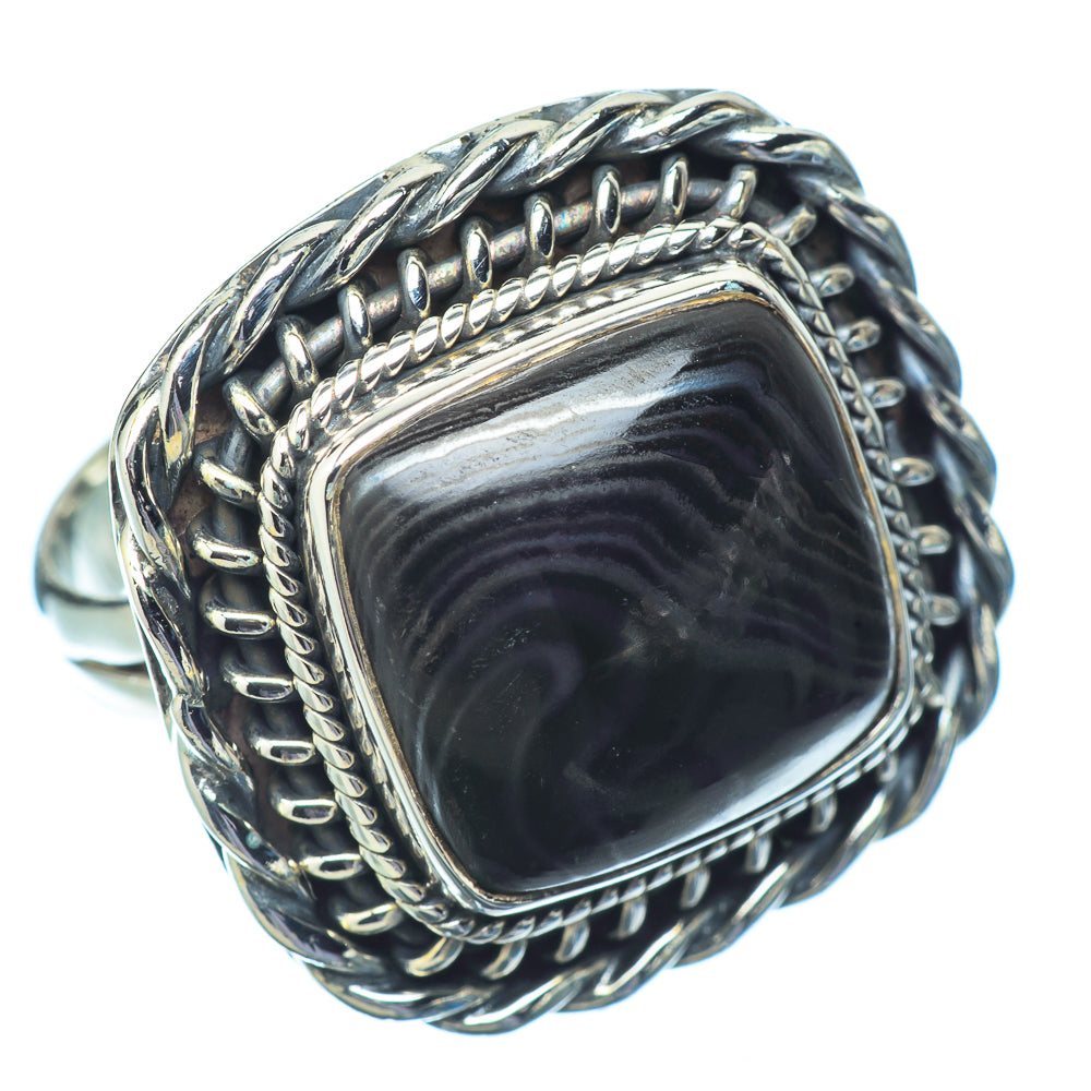 Psilomelane Rings handcrafted by Anasilvercos - RING14771