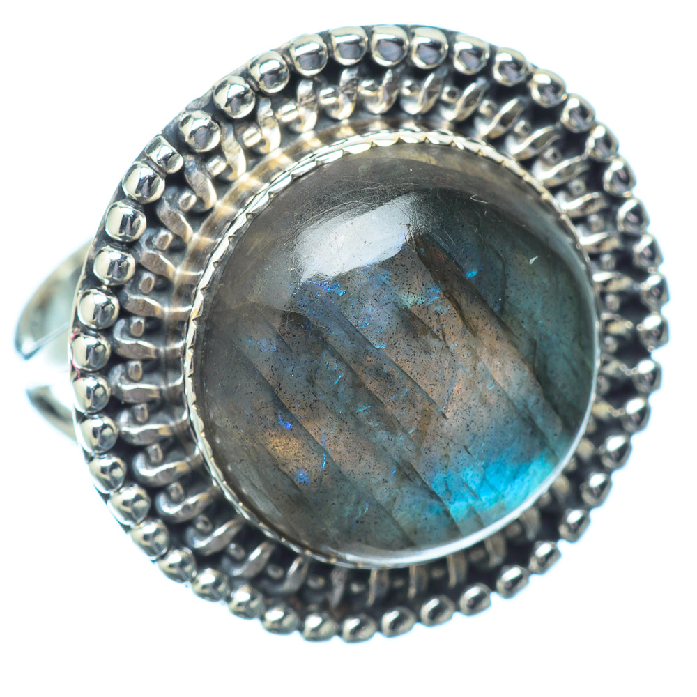 Labradorite Rings handcrafted by Anasilvercos - RING14895