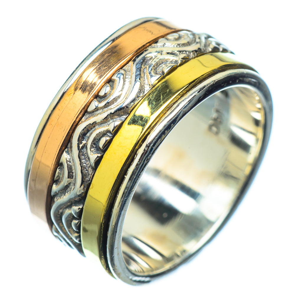 Meditation Spinner Rings handcrafted by Anasilvercos - RING15735
