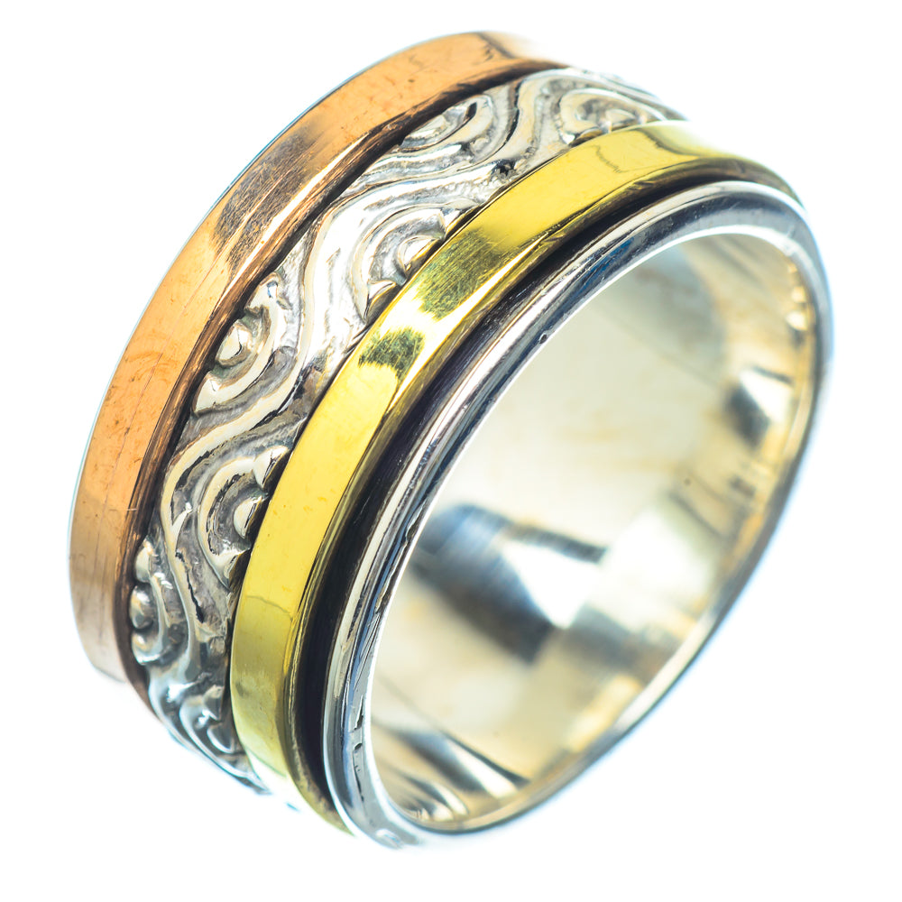 Meditation Spinner Rings handcrafted by Anasilvercos - RING16398