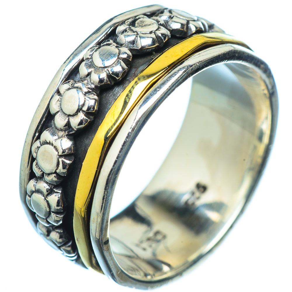 Meditation Spinner Rings handcrafted by Anasilvercos - RING17083