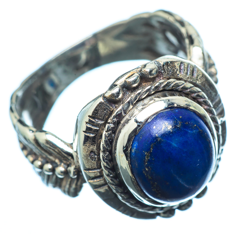 Lapis Lazuli Rings handcrafted by Anasilvercos - RING17129