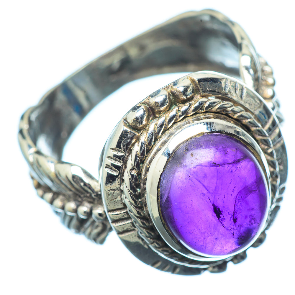 Amethyst Rings handcrafted by Anasilvercos - RING17141