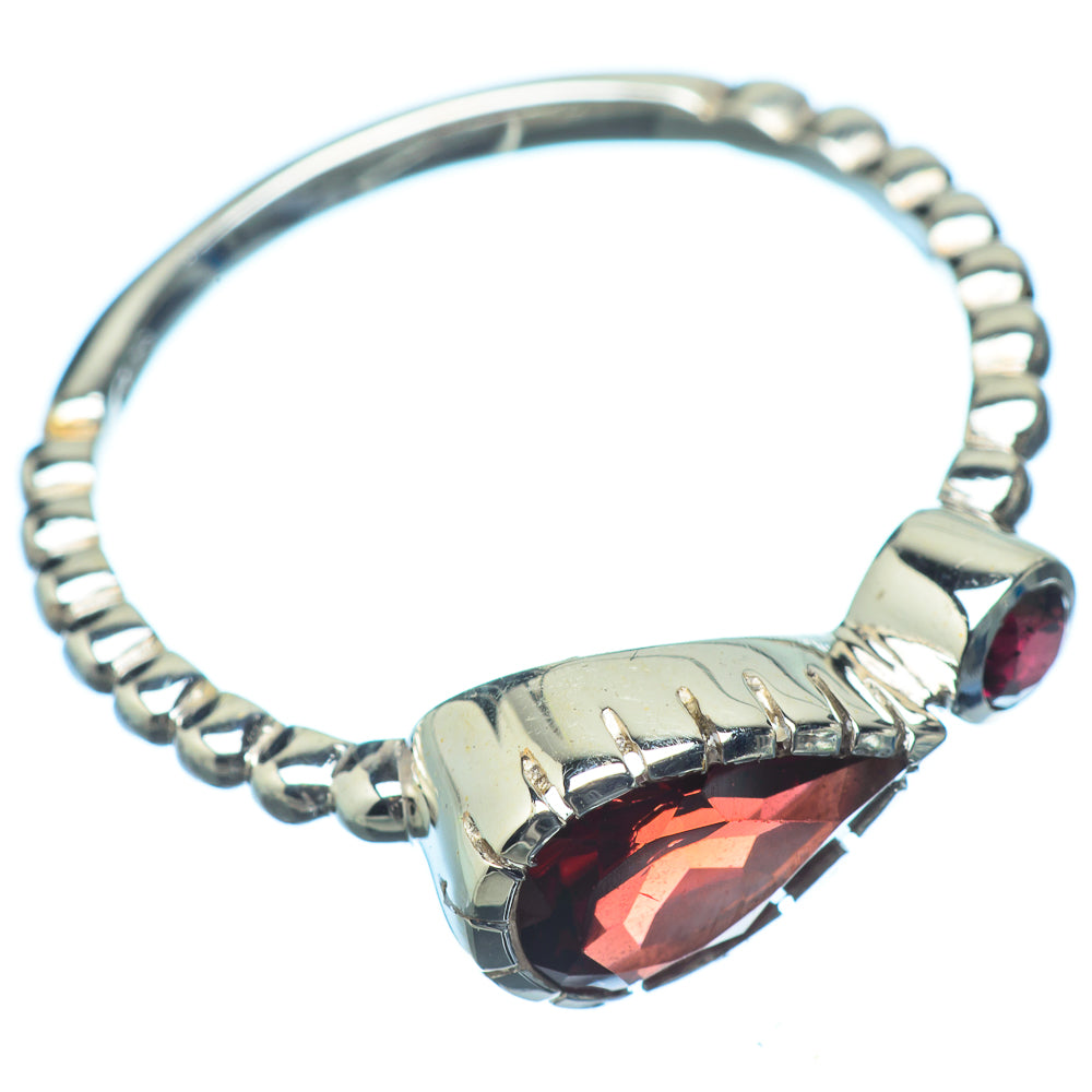 Garnet Rings handcrafted by Anasilvercos - RING17346