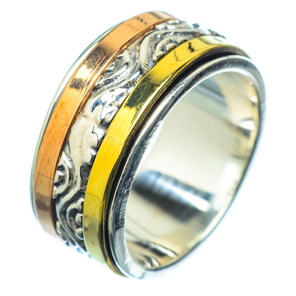 Meditation Spinner Rings handcrafted by Anasilvercos - RING17419