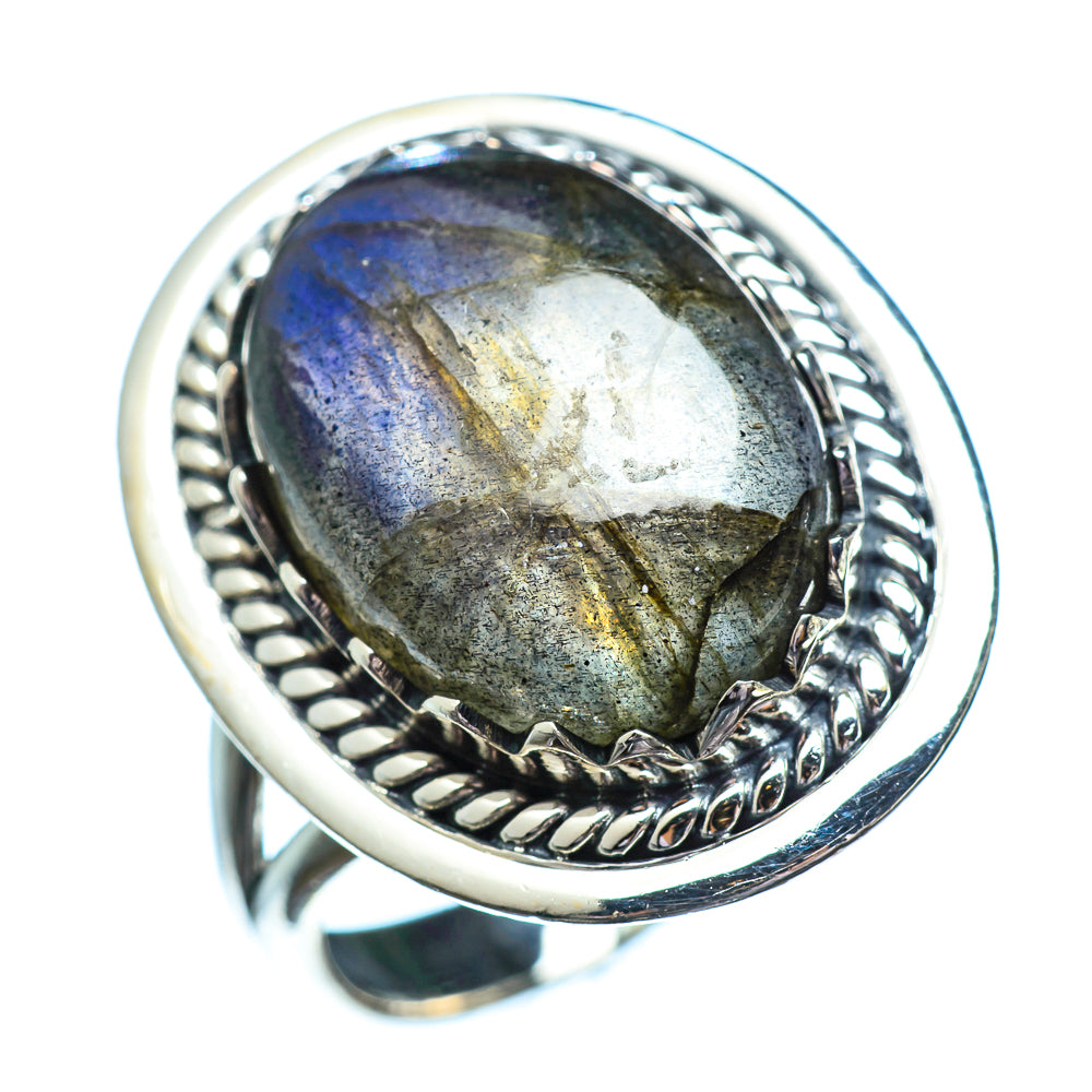 Labradorite Rings handcrafted by Anasilvercos - RING1755