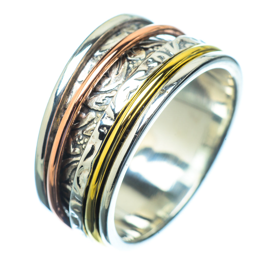Meditation Spinner Rings handcrafted by Anasilvercos - RING18698