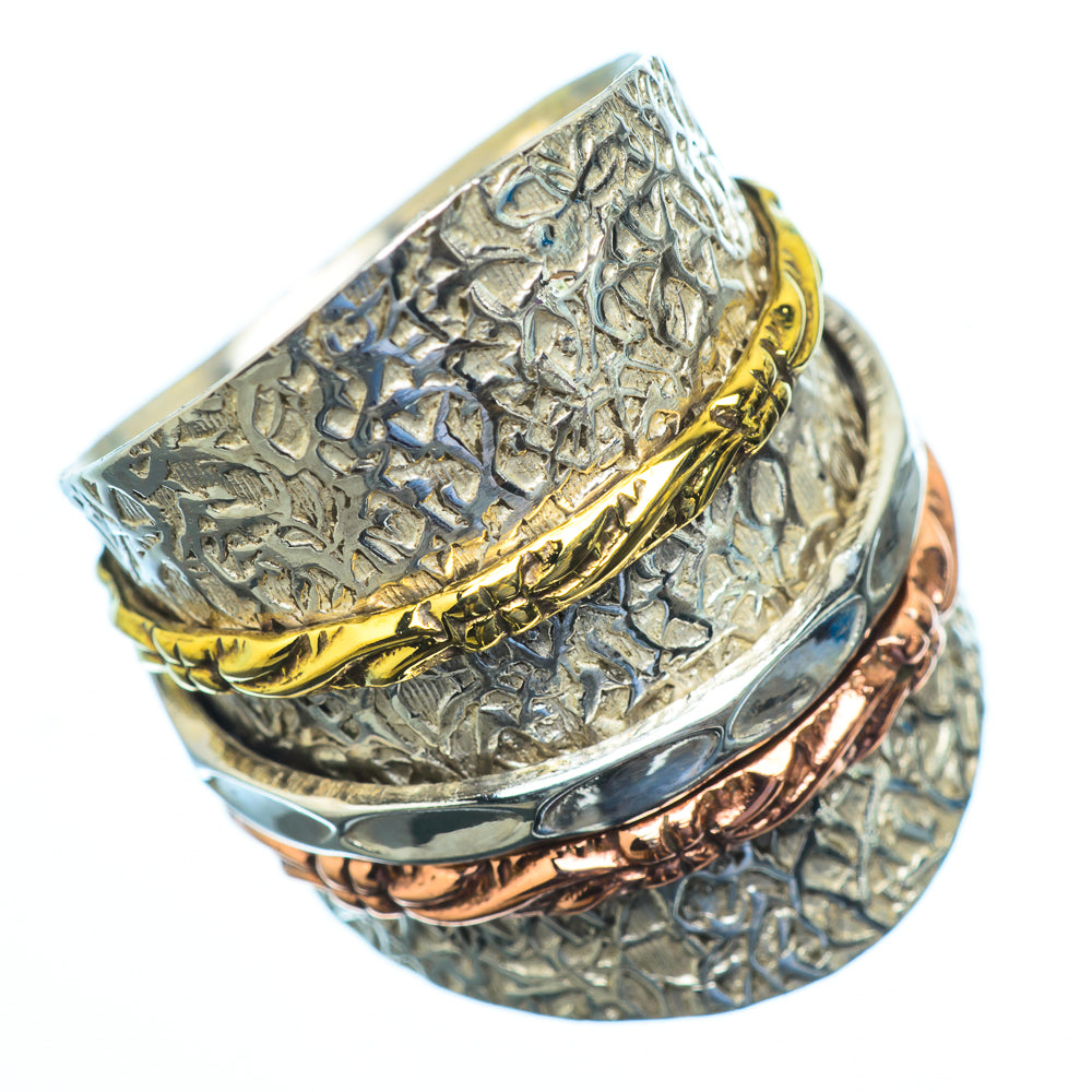 Meditation Spinner Rings handcrafted by Anasilvercos - RING18865
