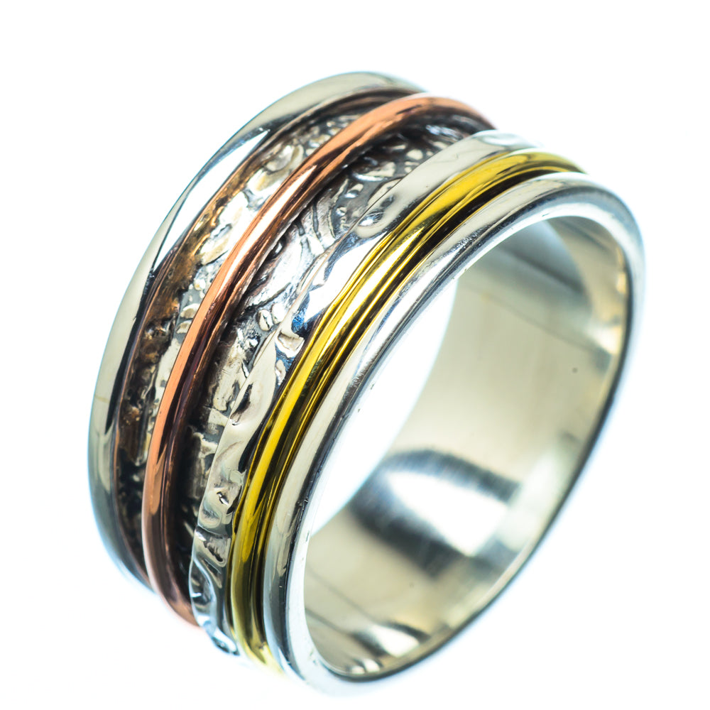 Meditation Spinner Rings handcrafted by Anasilvercos - RING19101