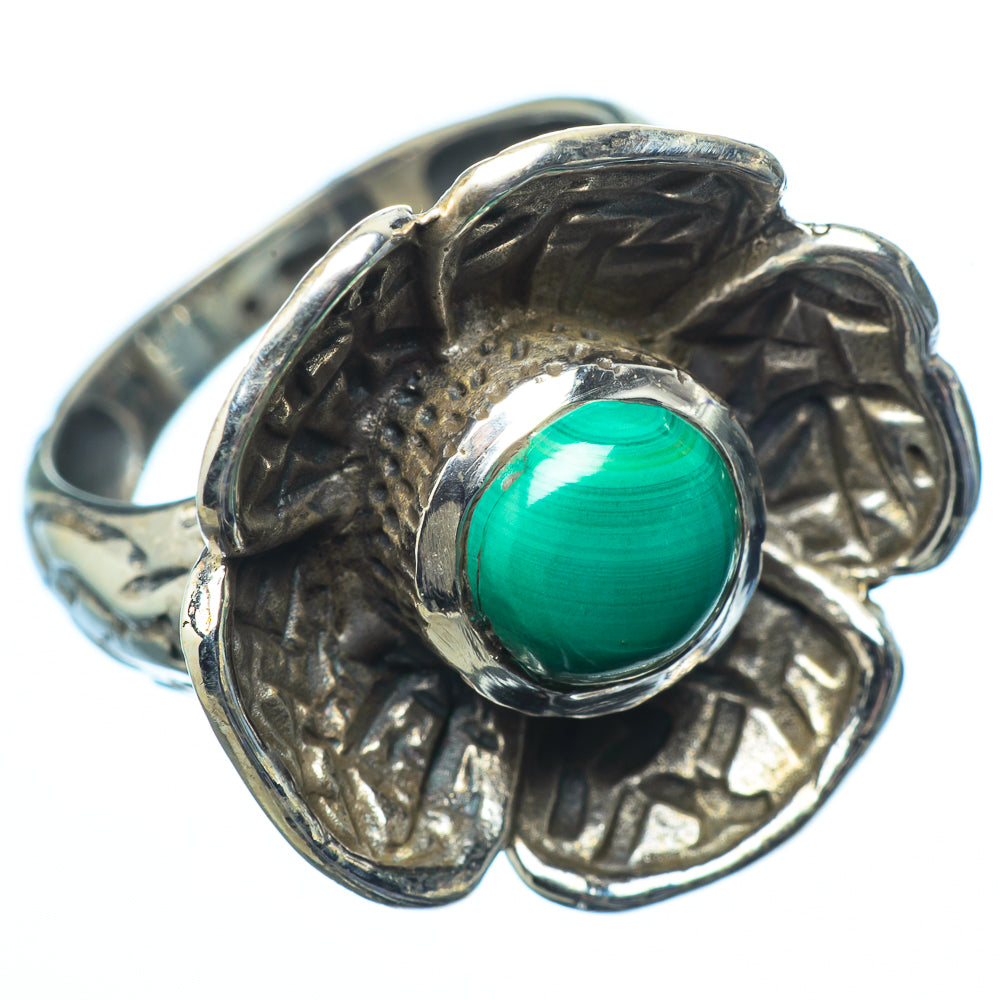 Malachite Rings handcrafted by Anasilvercos - RING19228