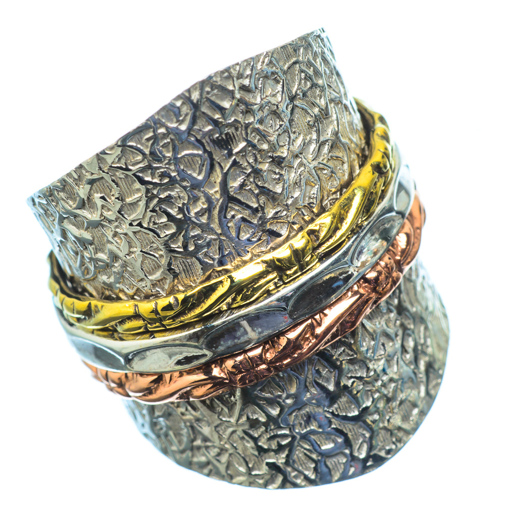 Meditation Spinner Rings handcrafted by Anasilvercos - RING19263