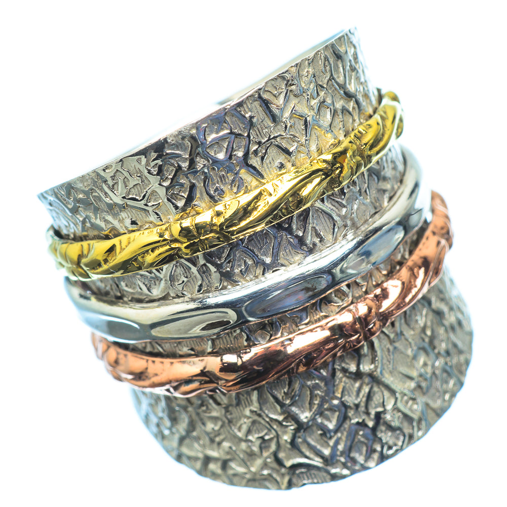 Meditation Spinner Rings handcrafted by Anasilvercos - RING19273