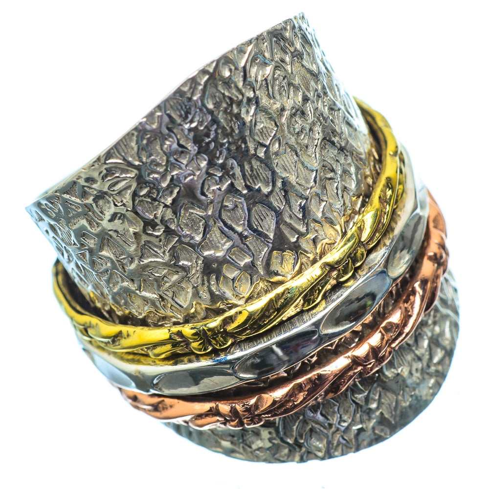 Meditation Spinner Rings handcrafted by Anasilvercos - RING19490
