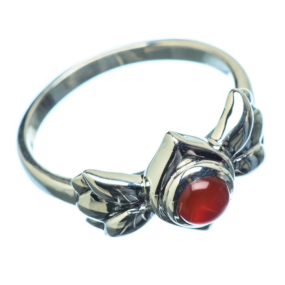 Red Onyx Rings handcrafted by Anasilvercos - RING19594