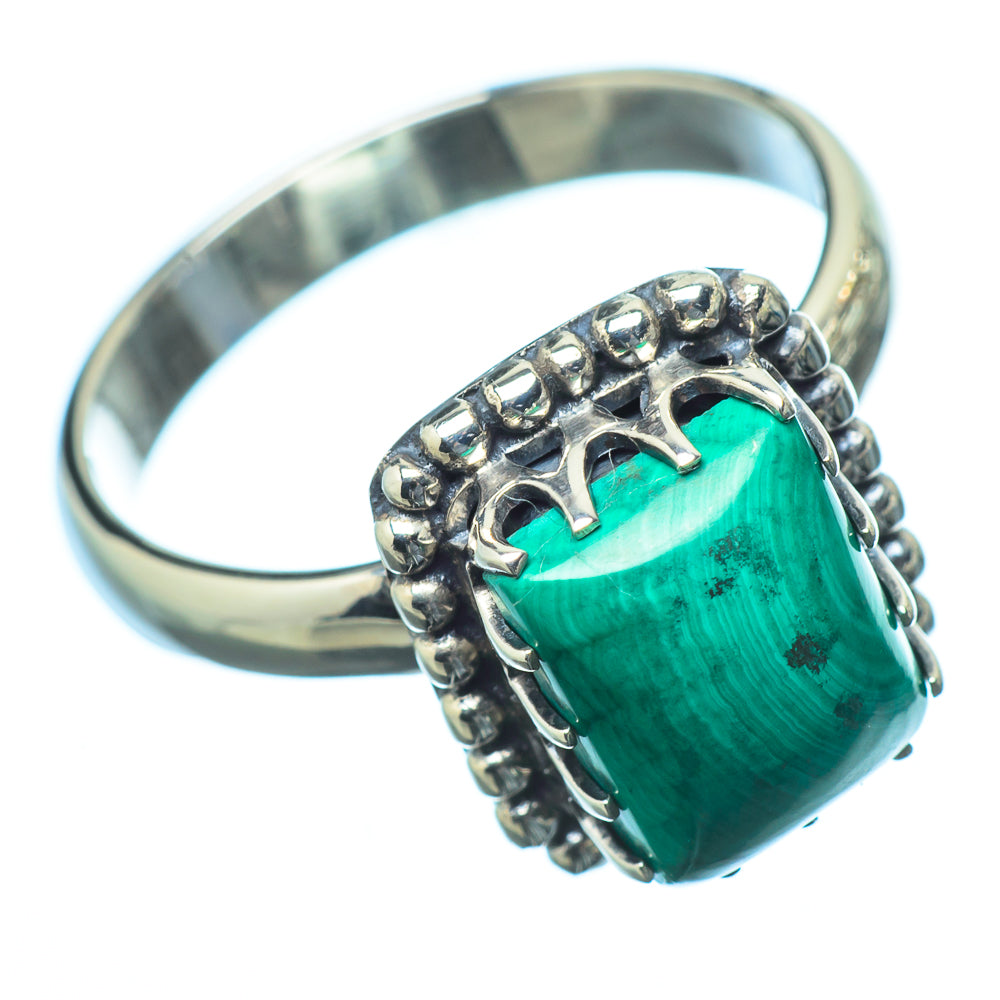 Malachite Rings handcrafted by Anasilvercos - RING19738