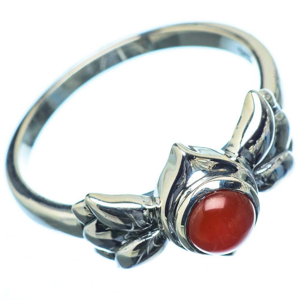 Red Onyx Rings handcrafted by Anasilvercos - RING19744