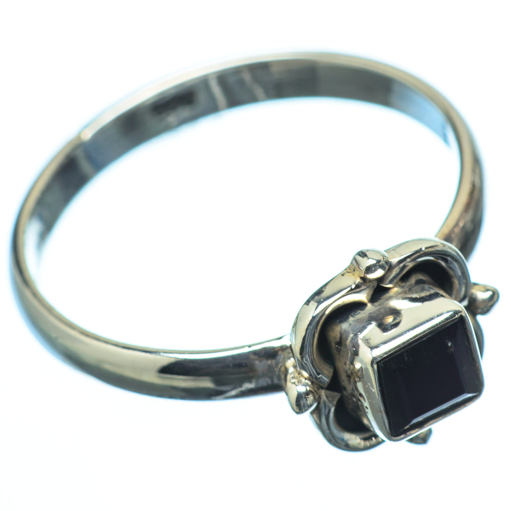 Black Onyx Rings handcrafted by Anasilvercos - RING19751