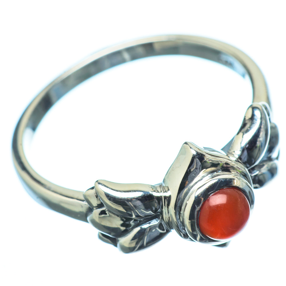 Red Onyx Rings handcrafted by Anasilvercos - RING19766