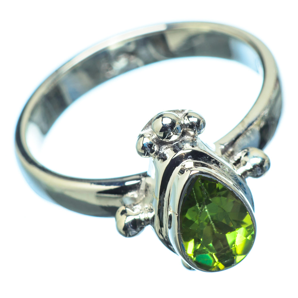 Peridot Rings handcrafted by Anasilvercos - RING19805
